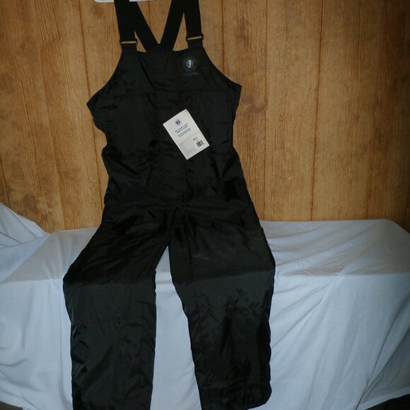 Mustang Survival Integrity Flotation Bib Pant MP4222 X-Large Black New w/ Tags - Picture 1 of 16